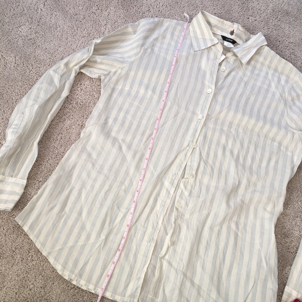 JCrew 100% Cotton button down shirt Large